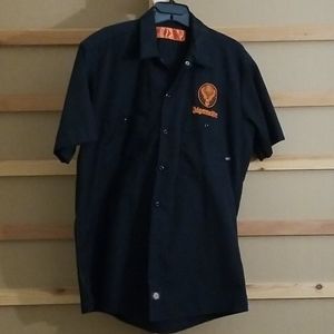 Jagermeister embroidered, Dickies shirt.